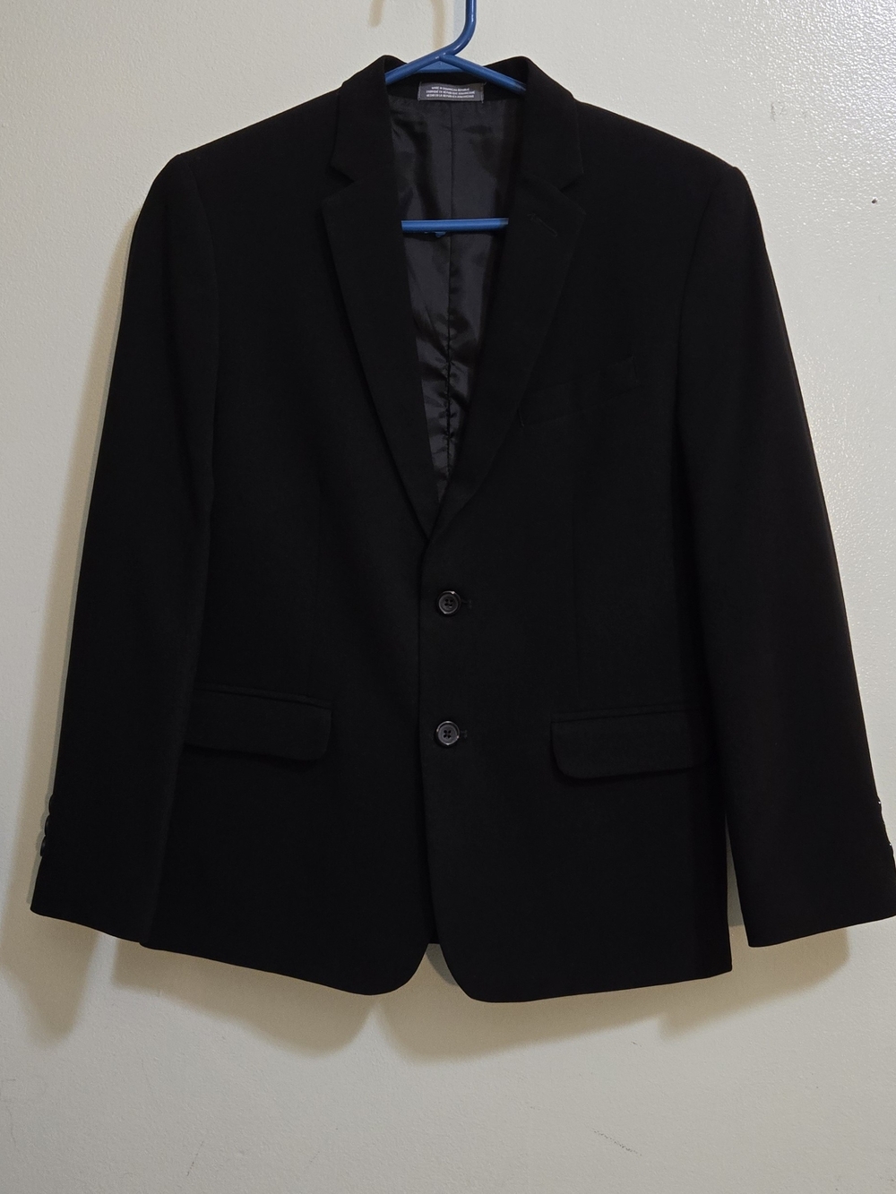 Black Boys's Two-Button Blazer - Classic Tailored Fit